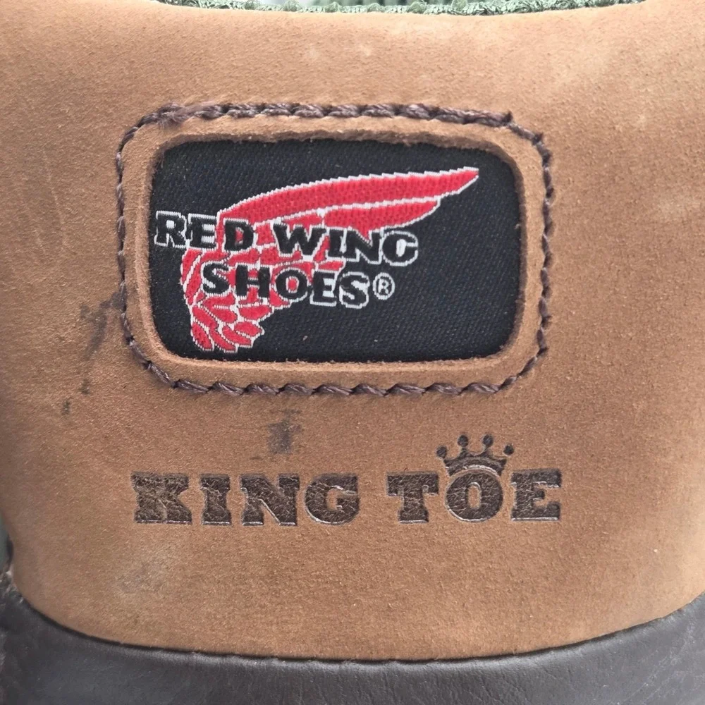 Red Wing Mens King Toe‎ 8-inch Waterproof Boot 2280 Work Brown Size 9 D